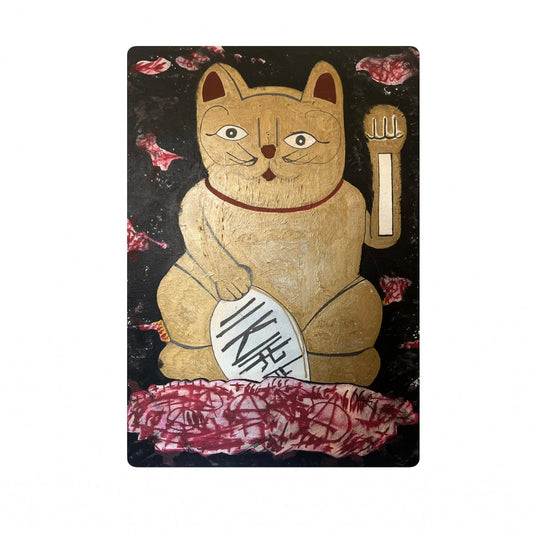 “Anarchy cat” - acryl on canvas